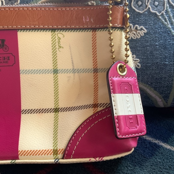 Coach Multicolor Plaid Heritage Bag - Picture 4 of 4